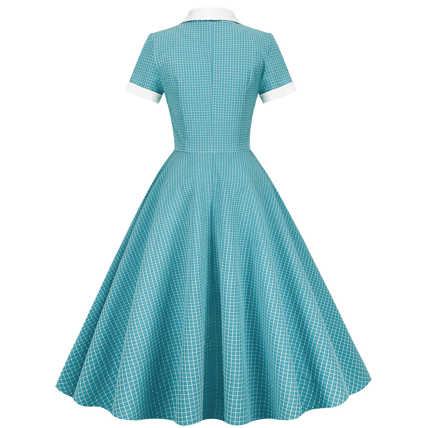 1950s Cape Collar Vintage  Dresses Retro Rockabilly  Cocktail Party Dress